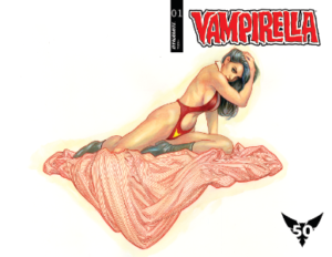Vampirella Issue One NFT cover