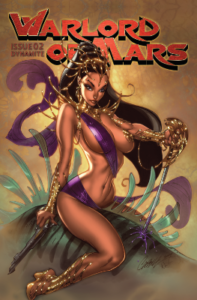 John Carter Warlord of Mars Issue 2 NFT Cover