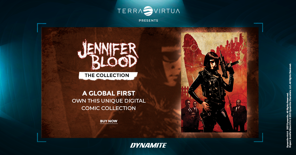 Garth Ennis' Jennifer Blood Dynamite NFT comic announcement