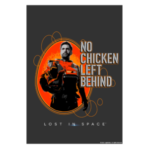 Lost In Space No Chicken Poster Digital Collectible NFT