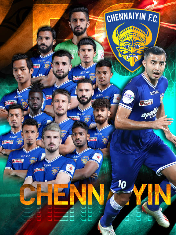 Chennaiyin FC NFT poster
