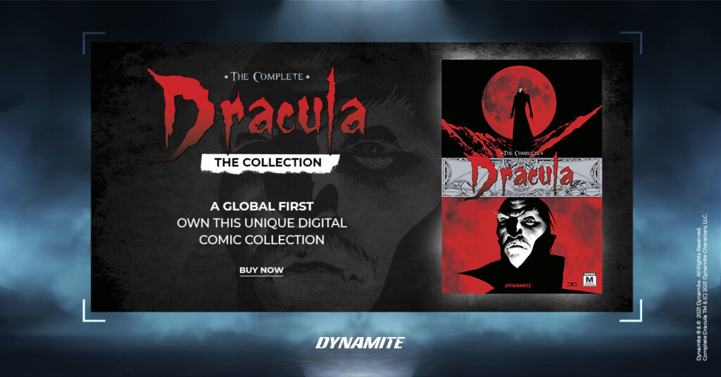 Complete Dracula comic book NFT Dynamite