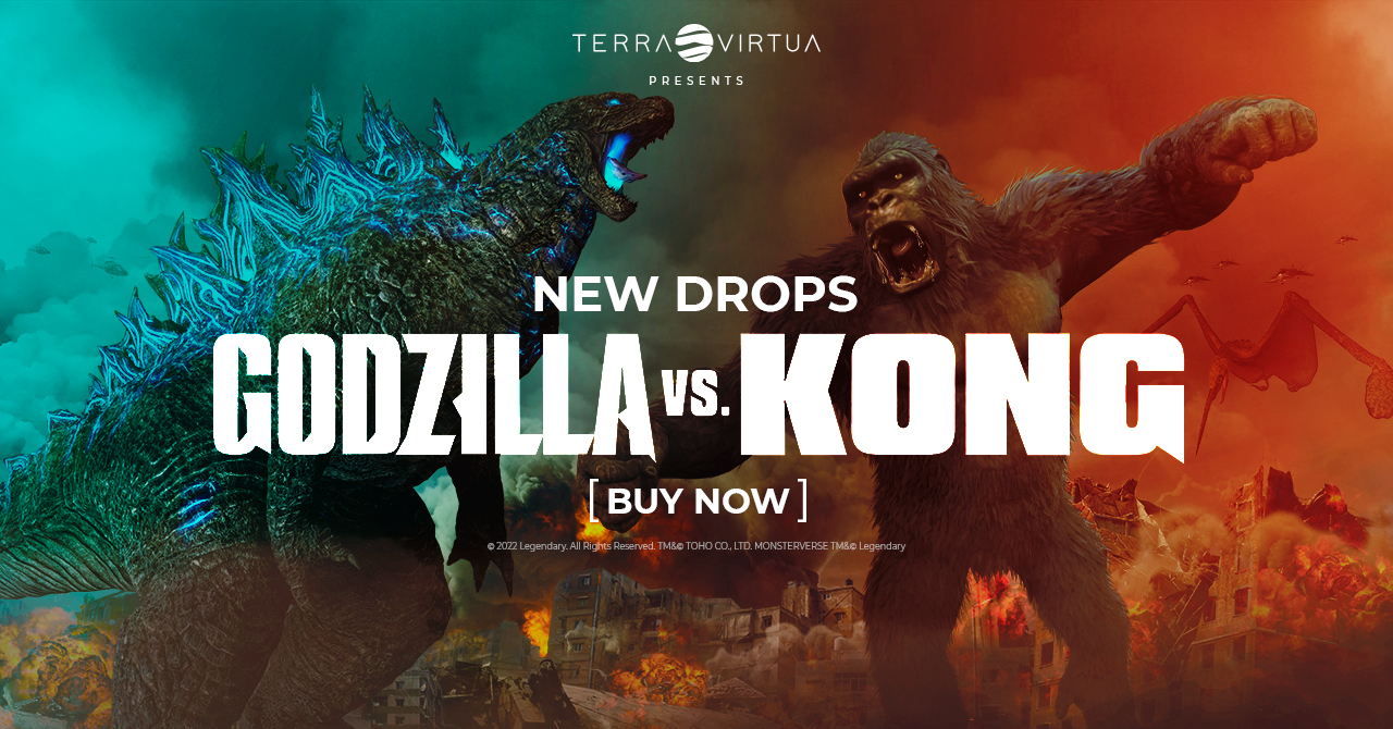 Godzilla vs Kong Now Available Header 2022