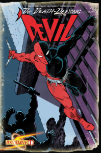 Death Defying Devil Romita Cover Project Superpowers NFT Comic Book