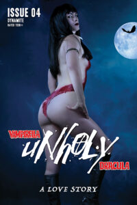 Vampirella Unholy NFT Comic Book by Christopher Priest Donny Hadiwidjaja Nerdy Nereid Dynamite Entertainment Terra Virtua